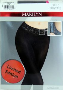 Marilyn EROTIC SHINE 100 R3/4 koronka black
